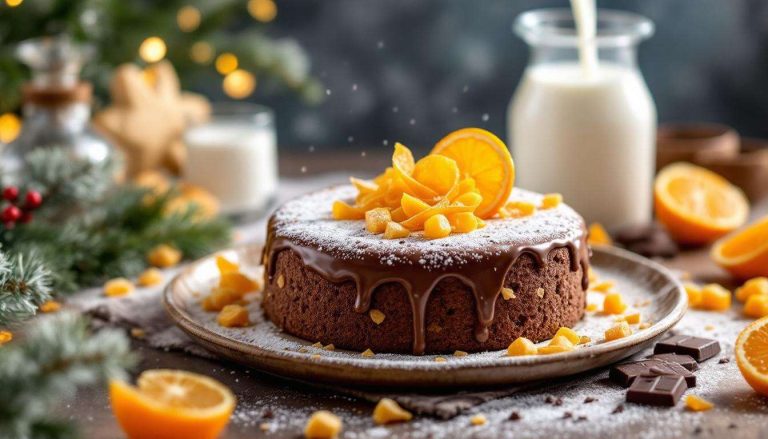 Tronchetto di Natale veloce al cioccolato e arancia, talmente buono da soppiantare pandoro e panettone