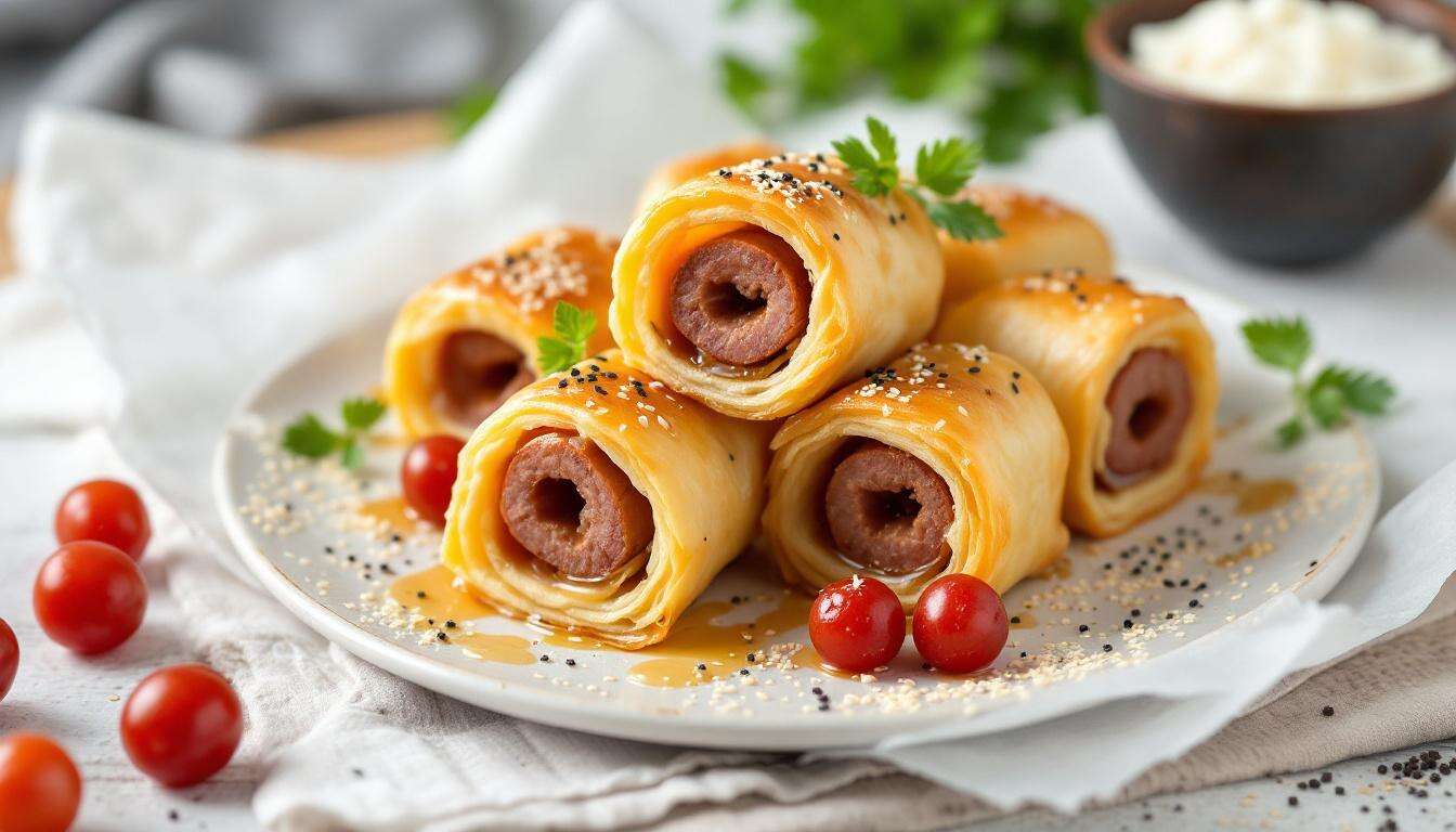 Finiscono in un boccone i fagottini stracchino e salsiccia di Benedetta Parodi: sono l'antipasto che cercavi