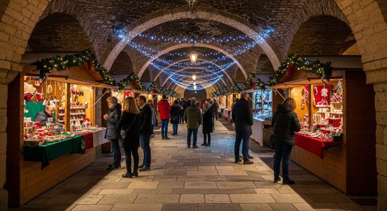 In questo paesino a Natale riaprono le antiche stalle e le cantine: mercatini sotterranei pieni di sorprese e idee regalo