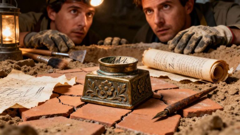 Ritrovamento senza precedenti: un calamaio mette in discussione la storia della scrittura dell’Impero Romano
