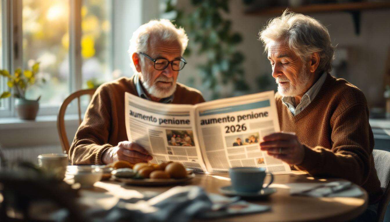 Pensione più alta dal 2026: chi supera questa soglia vede l’aumento pieno