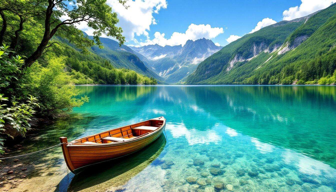 Il lago italiano che sembra finto: chi lo vede resta senza parole