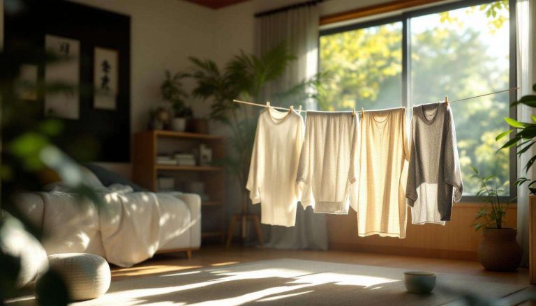 Il trucco del Giappone per asciugare il bucato in casa in 30 minuti senza asciugatrice