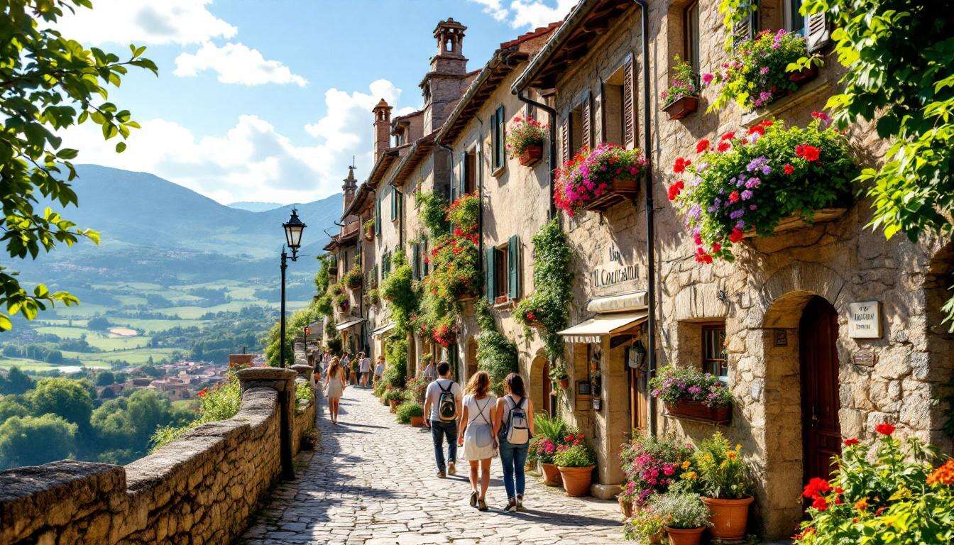 Il borgo italiano che ha poche case ma che porta tantissimi turisti