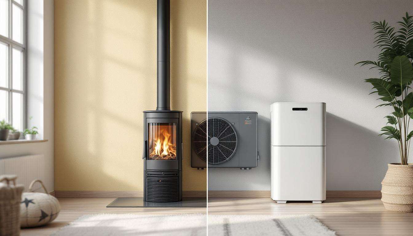 Stufa a pellet vs pompa di calore: quale conviene davvero nel 2026? Moltissimi sbagliano