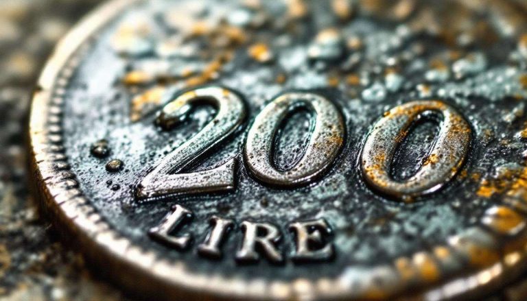 Vecchie monete da 200 lire: ecco quanto valgono oggi